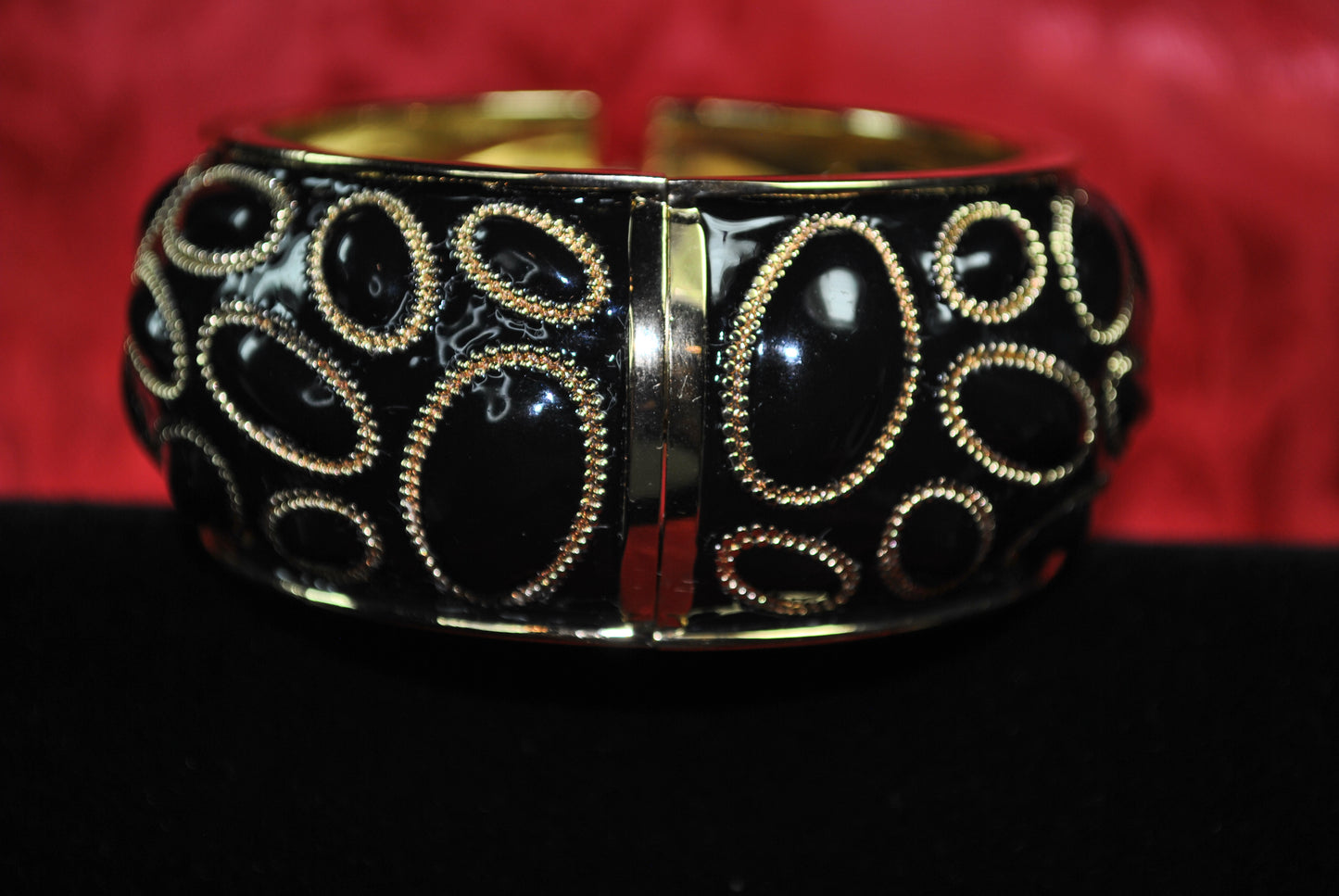 Black Glam Bangle