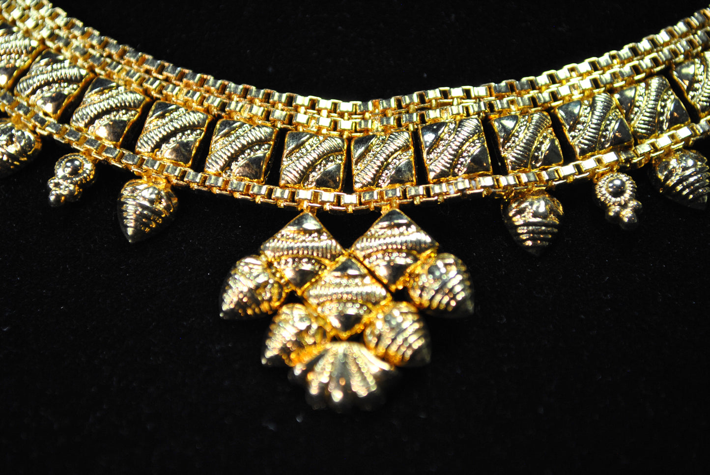 Gold-Tone Wedding Choker