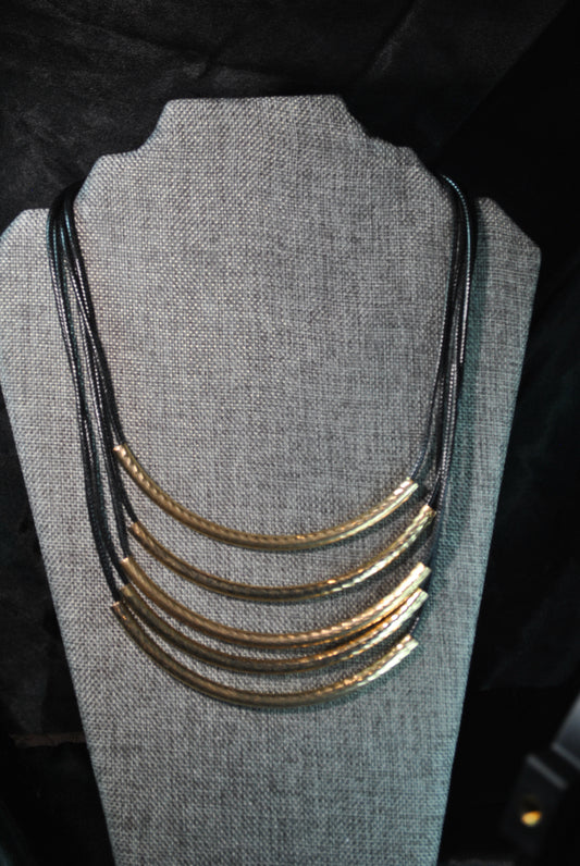 Multi Layer Tube Necklace