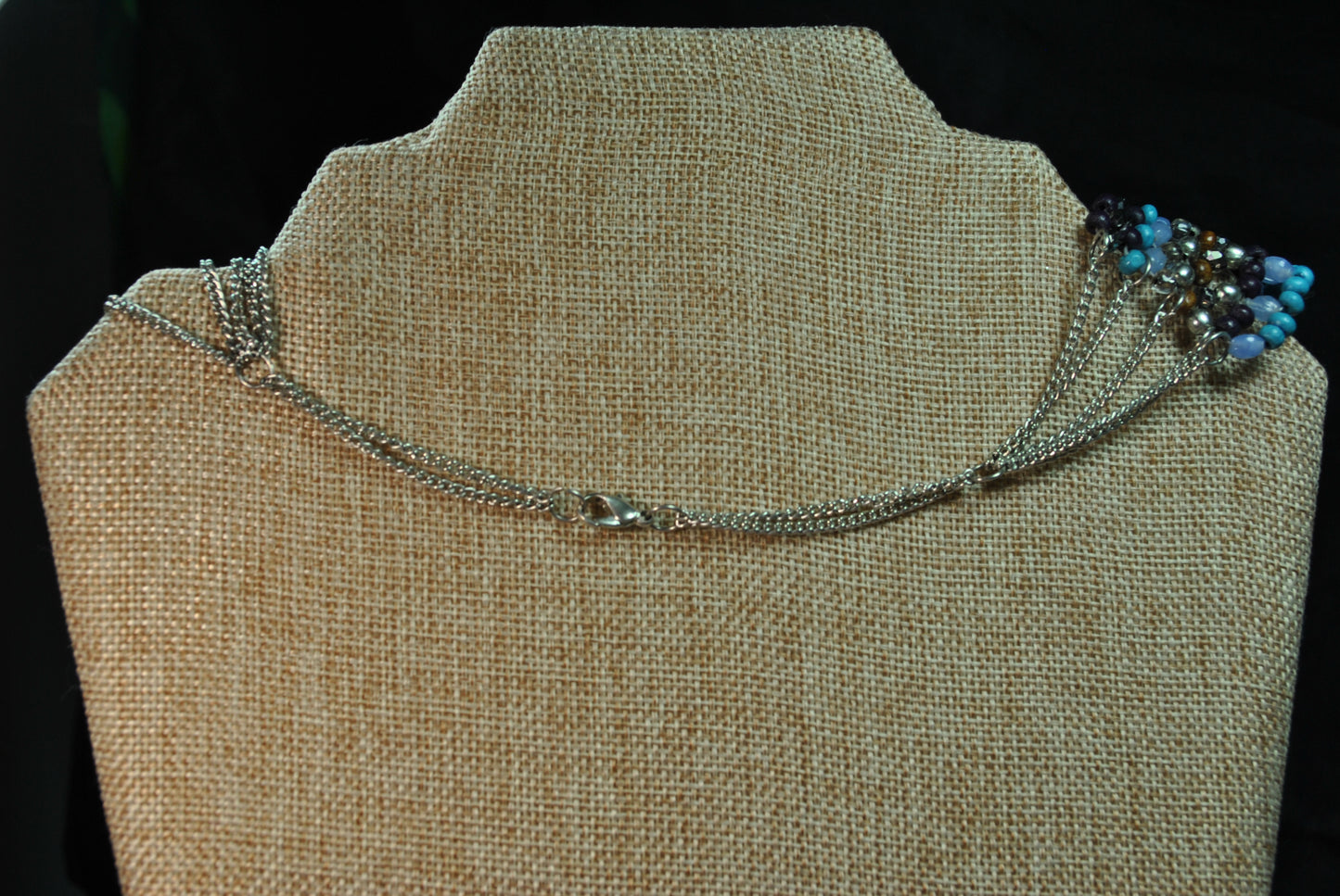 Native Multi-Strand Bead Choker